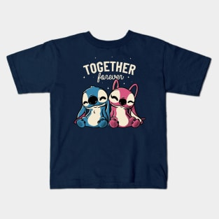 Together Forever Cute Lover Gift Kids T-Shirt